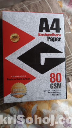 Bashunndhara A4 Paper 80 GSM